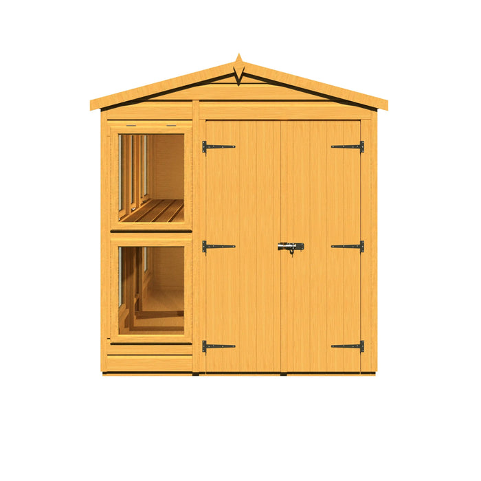 Sun Hut Potting Shed - 6'x10' - Chestnut Mill