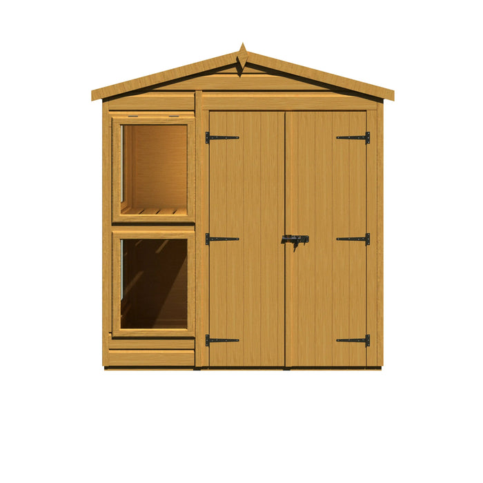 Sun Hut Potting Shed - 6'x4' - Chestnut Mill