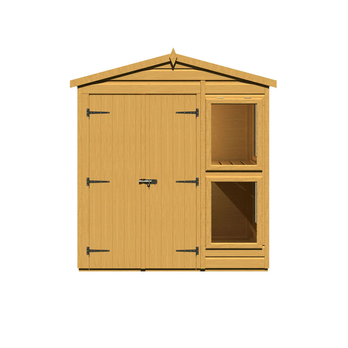 Sun Hut Potting Shed - 6'x4' - Chestnut Mill