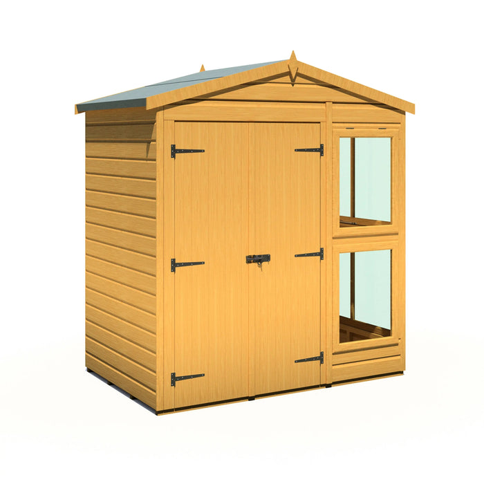 Sun Hut Potting Shed - 6'x4' - Chestnut Mill