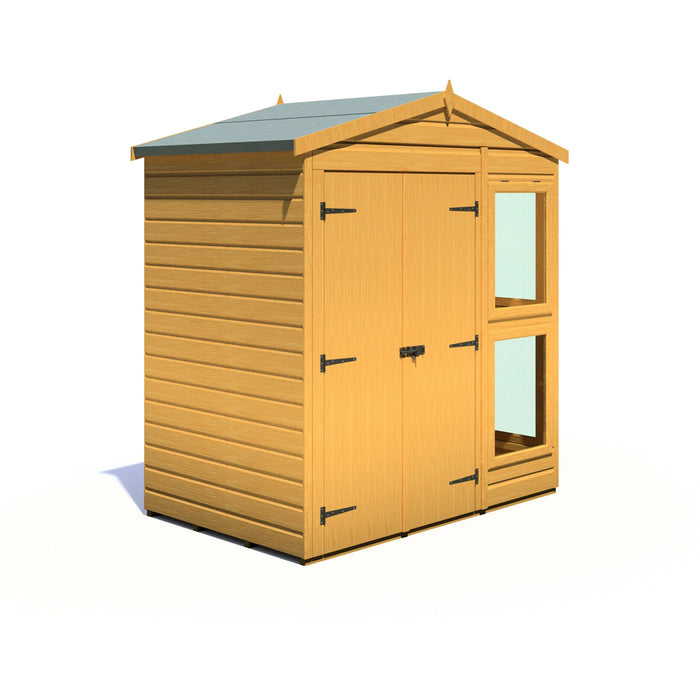 Sun Hut Potting Shed - 6'x4' - Chestnut Mill