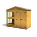 Sun Hut Potting Shed - 8'x4' - Chestnut Mill