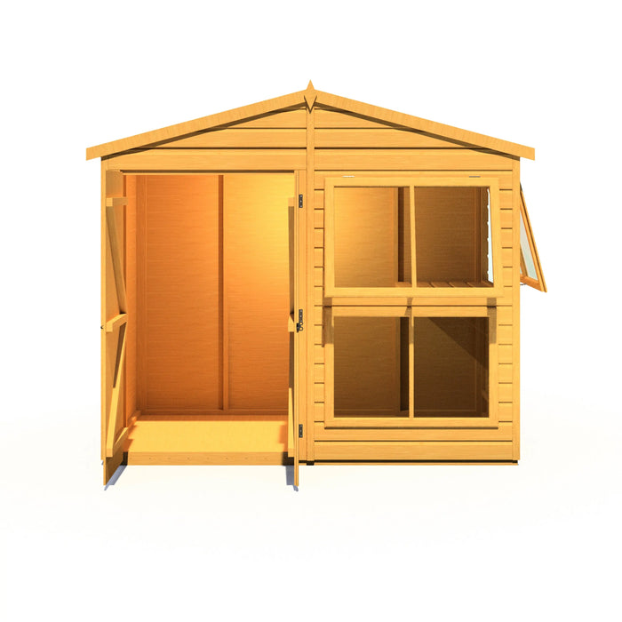 Sun Hut Potting Shed - 8'x4' - Chestnut Mill