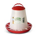 Supa Red & White Poultry Feeder x3 - Various Sizes - Chestnut Mill