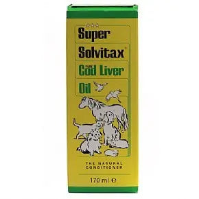 Super Solvitax Pure Cod Liver Oil Liquid 6x 150ml - Chestnut Mill