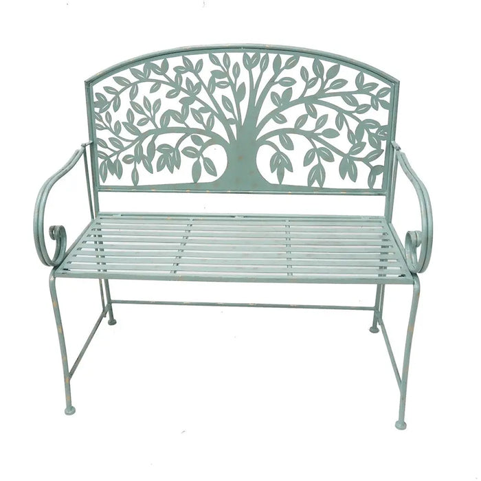 TREE OF LIFE Garden Bench - WOODLAND GREEN Ascalon