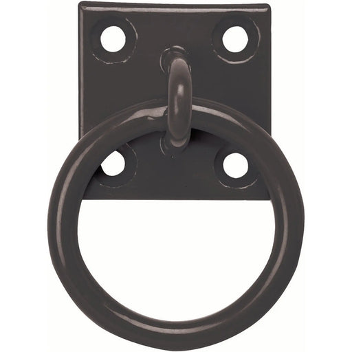 Tie Ring On Plate Black x10 - Chestnut Mill