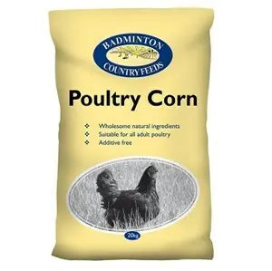 Badminton Poultry Corn Chicken Scratch / Treat - 20 kg - Chestnut Mill