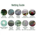 Low Portable Small Aluminium Cloche / Tunnel Kit - Various Lengths and Netting - Chestnut Mill