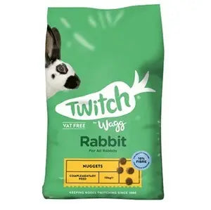 Twitch by Wagg Rabbit Nuggets - Various Sizes - Chestnut Mill