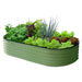 VegTub Modular Metal Raised Bed Kit - Sage Green - Chestnut Mill