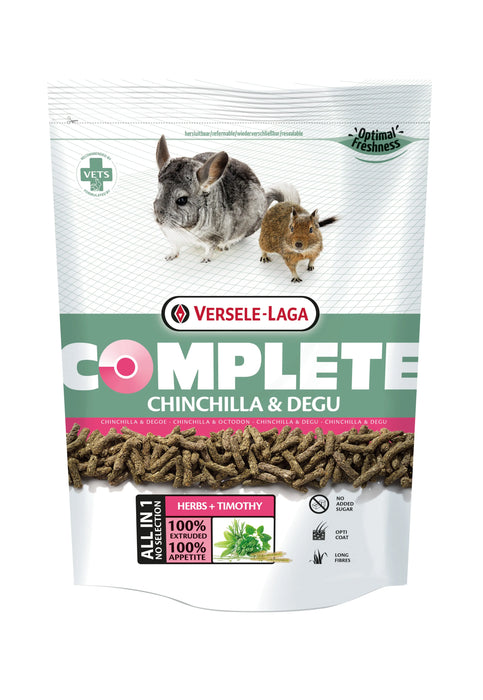 Versele Laga Chinchilla & Degu Complete 6 x 500g - Chestnut Mill