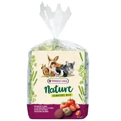 Versele-Laga Nature Timothy Hay Beetroot & Tomato - 4x 500g - Chestnut Mill