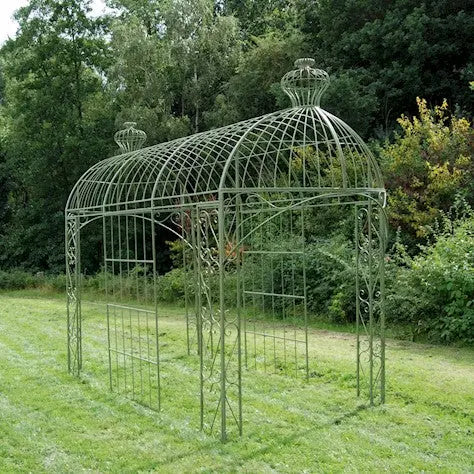 WIREWORK GAZEBO - GREEN ANTIQUE - Chestnut Mill