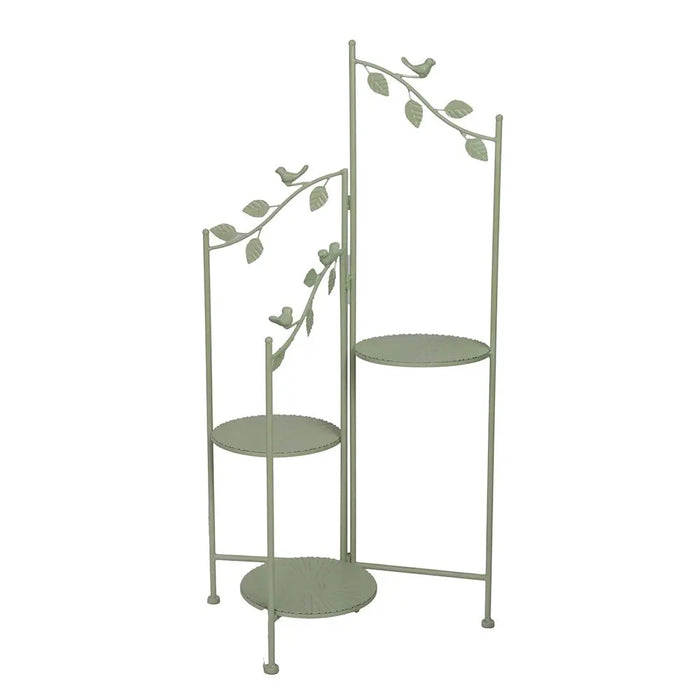 WOODLAND PLANT STAND FOLDING - Green Ascalon