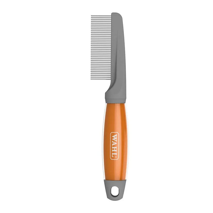 Wahl Grooming Comb with Orange Gel Handle - Chestnut Mill