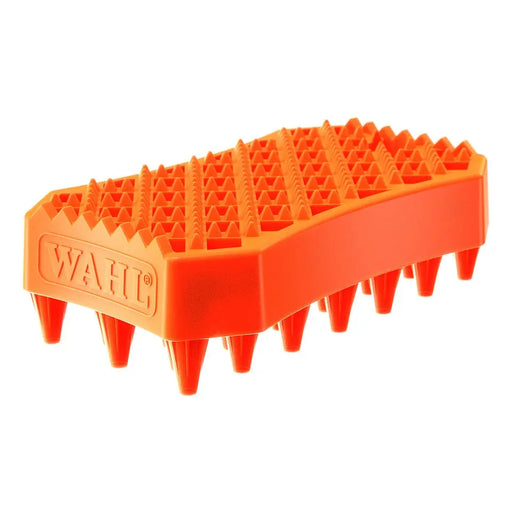 Wahl Pet Sheddy Orange Rubber Brush - Chestnut Mill