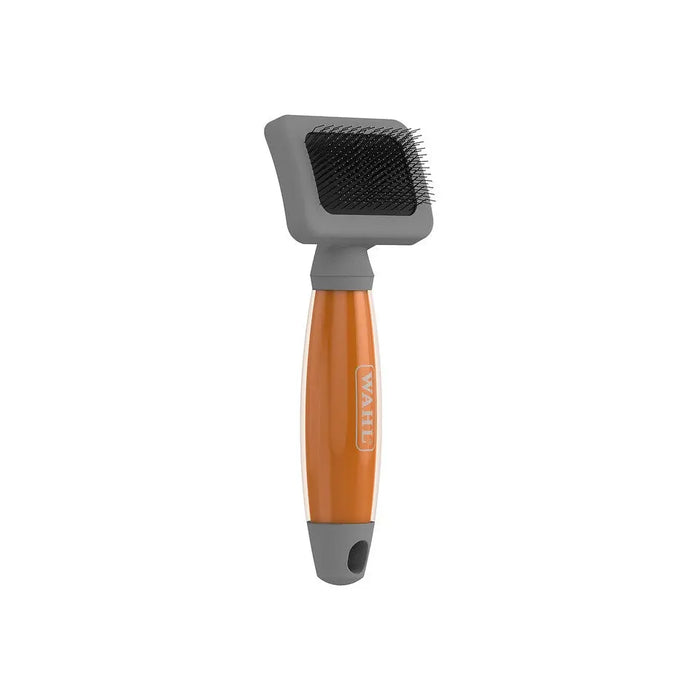 Wahl Slicker Brush with Orange Gel Handle - Various Sizes - Chestnut Mill