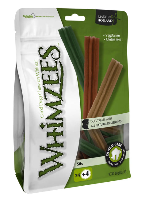 Whimzees Stix Small 28pk x 6 - Chestnut Mill