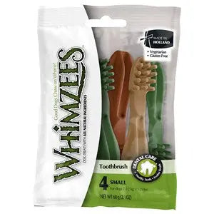 Whimzees Toothbrush Small - 90mm - Various Pack Sizes - Chestnut Mill