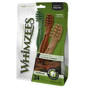 Whimzees Toothbrush Small - 90mm - Various Pack Sizes - Chestnut Mill