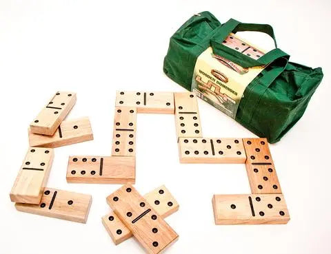 Wooden Garden Dominoes - Chestnut Mill