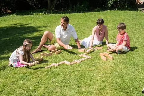 Wooden Garden Dominoes - Chestnut Mill