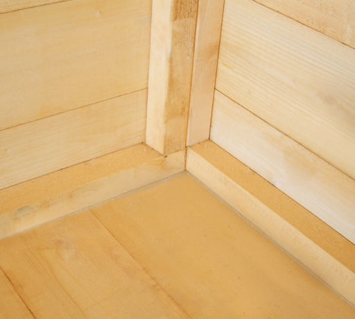 Wroxham Heavy Duty Shed 8' x 6' - Chestnut Mill