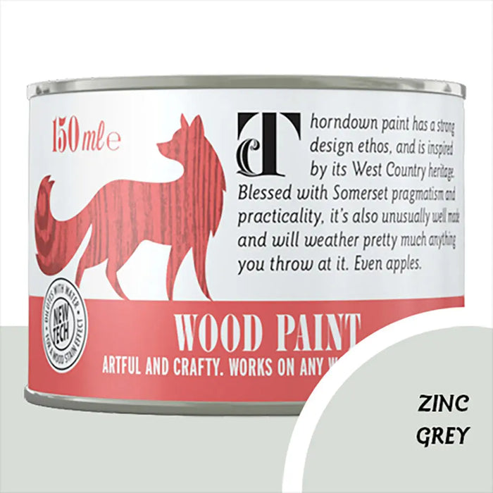 Zinc Grey Wood Paint - Chestnut Mill