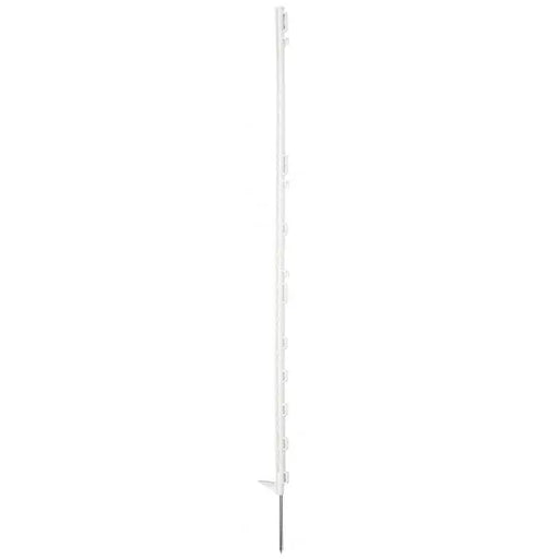 Paddock Essentials 1.4m Multiwire/tape horse post - White - Pack of 10 - Chestnut Mill