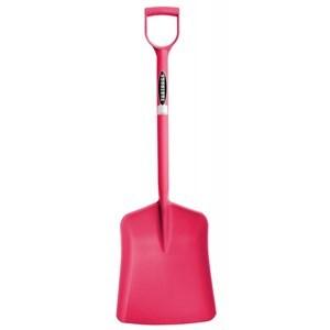 Red Gorilla Plastic Horse Stable Shovel - Pink