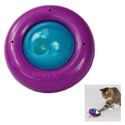 KONG Company KONG Infused - Cat Gyro Food & Treat Dispenser